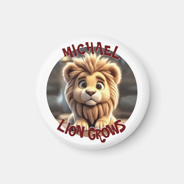 Lion Grows Magnet (Vorne)