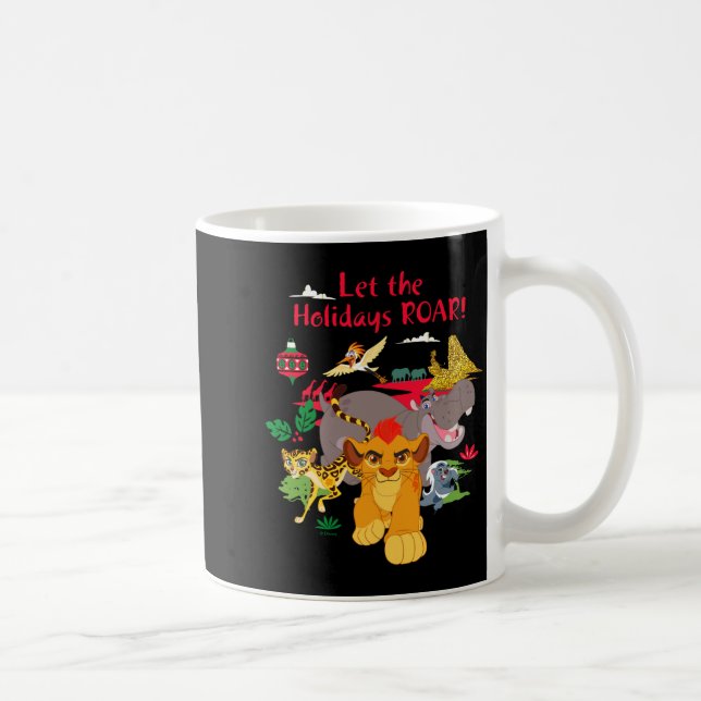 Lion Guard Let The Holidays Roar  Kaffeetasse (Rechts)
