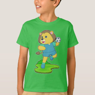 Lion Handball Spieler Handball T-Shirt