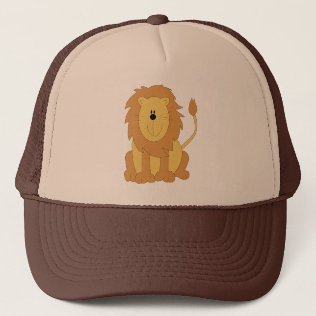 Lion Hat Truckerkappe (Vorderseite)