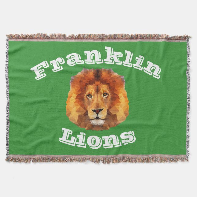 Lion Head Decke (Vorderseite)