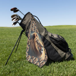 Lion Head Golfhandtuch