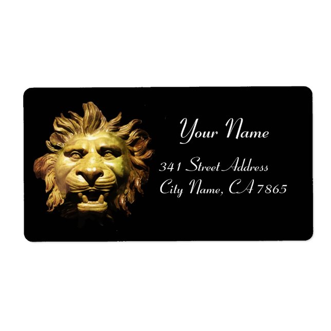 LION HEAD IN BRONZE Figurehead Antique Roman Ship (Vorne)