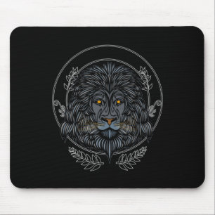 Lion Head Mousepad