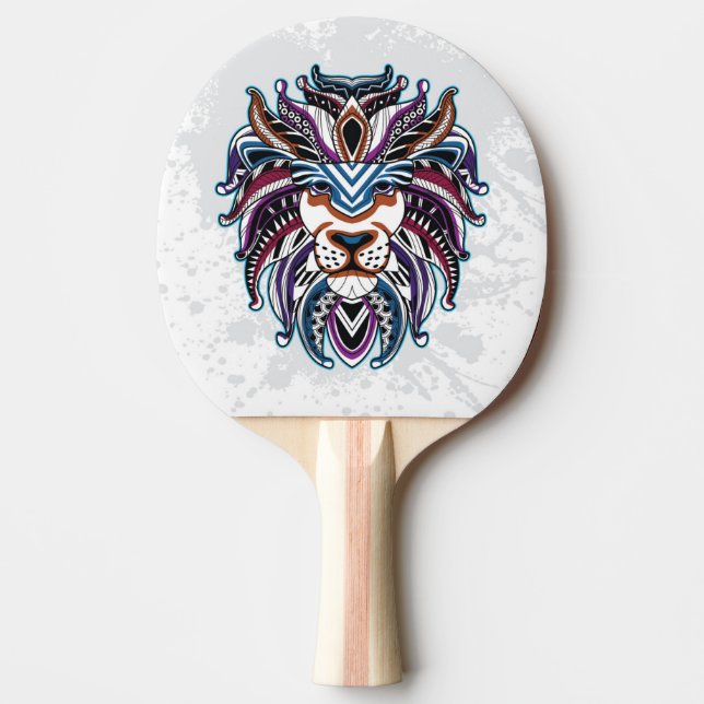 Lion Head Pong Paddle Tischtennis Schläger (Vorderseite)