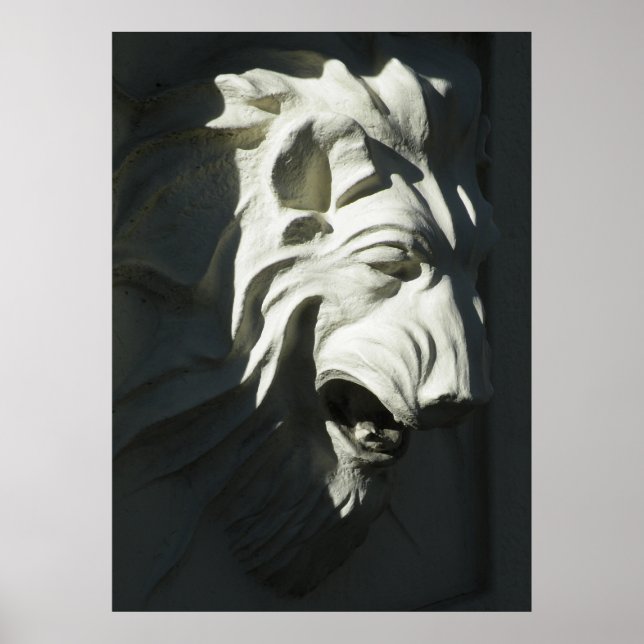 Lion Head Poster (Vorne)