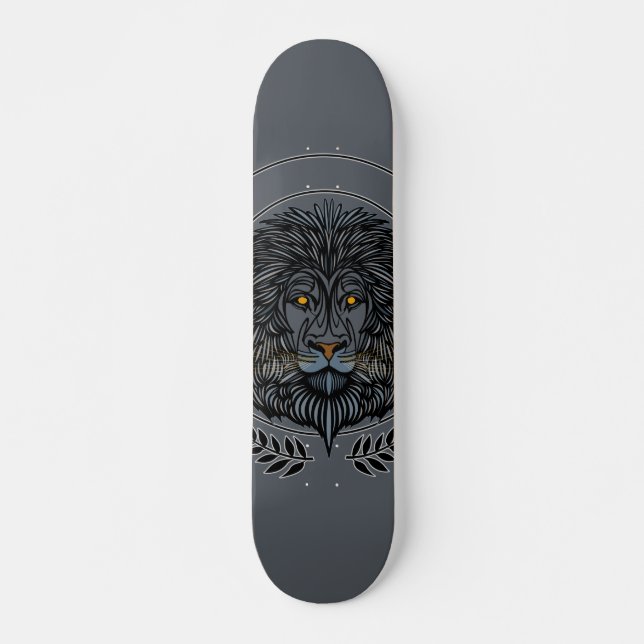 Lion Head Skateboard (Vorne)