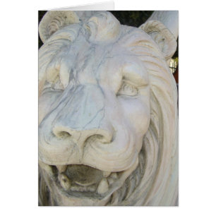 Lion Head Statue