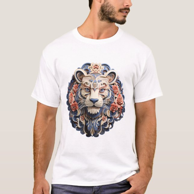 Lion Head T-Shirt (Vorderseite)