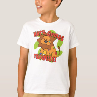 Lion Here Comes Trouble TShirt