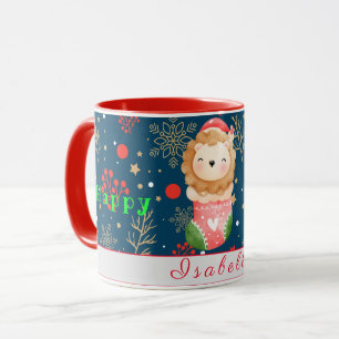 Lion Holidays Anpassen von Text und Namen Tasse