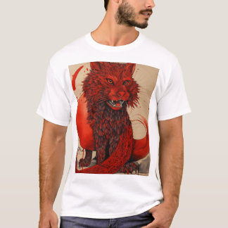 "Lion Hört: T - Shirt ohne Furcht und Furcht"