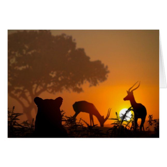 Lion Hunt (Vorderseite (Horizontal))