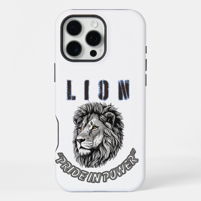 LION iPhone HÜLLE (Rückseite)