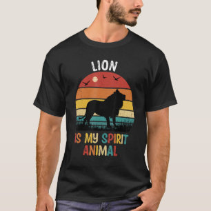 Lion ist meine geistige Tierleine T-Shirt