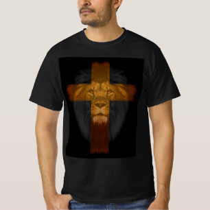 LION JUDAH JESUS Christliche T - Shirt