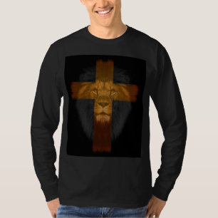 LION JUDAH JESUS Christliche T - Shirt T-Shirts