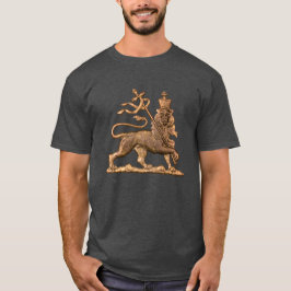 Lion Judah Tripe Jah Rastafari Reggae Rasta Roots T-Shirt