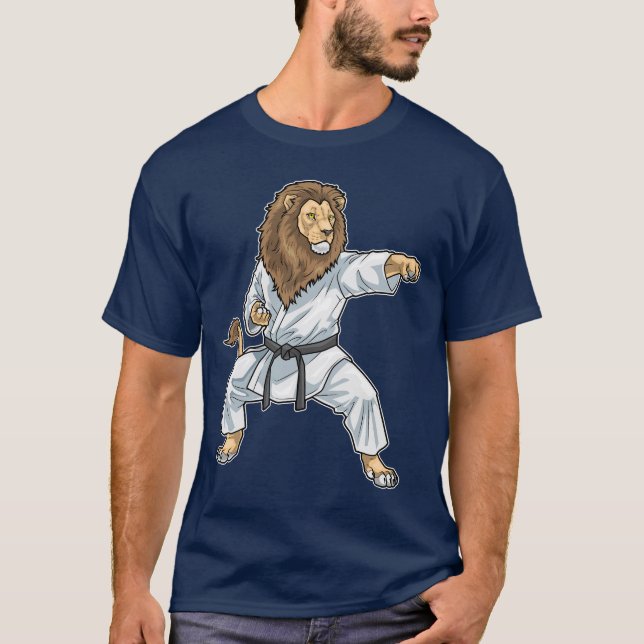Lion Karate Martial Arts T-Shirt (Vorderseite)