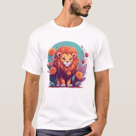 Lion Kinderzimmer Art T-Shirt
