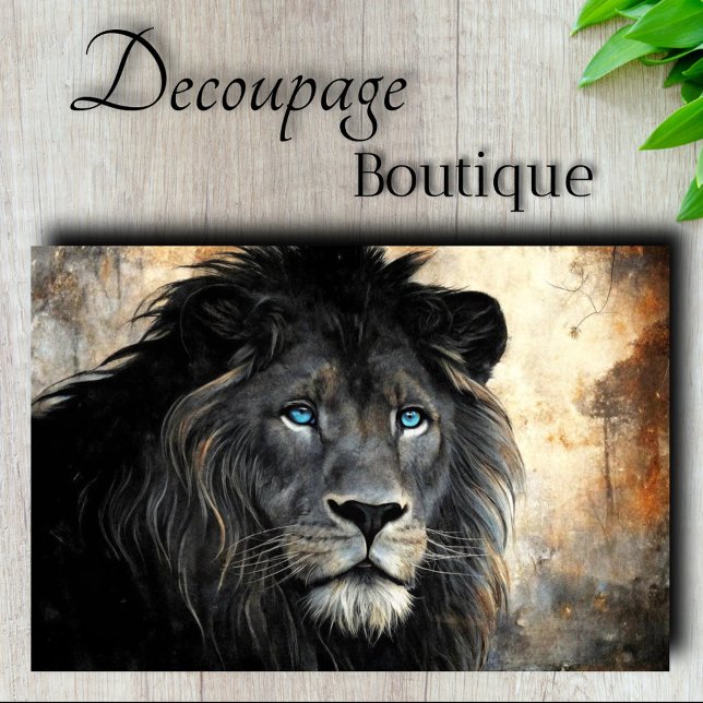 Lion King Decoupage Seidenpapier (Lion King Decoupage Tissue Paper)
