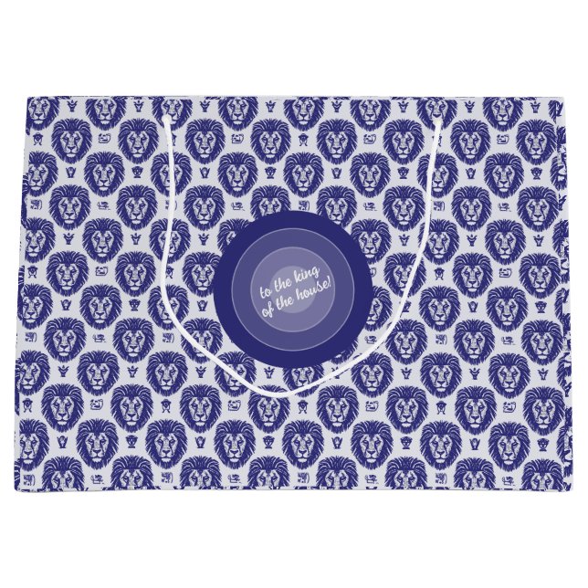 Lion King Fathers Große Geschenktüte (Vorderseite)