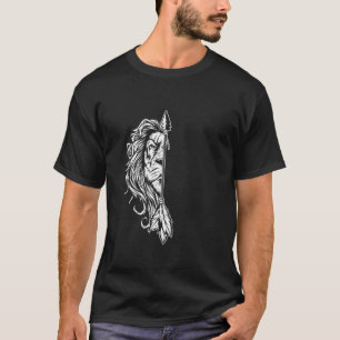 Lion King Husband Liebe Wild Animal Nature Lioness T-Shirt