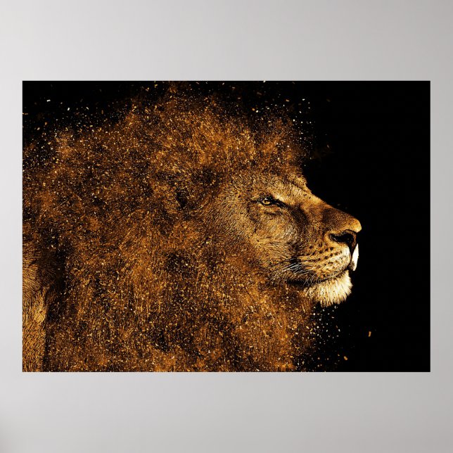 Lion King Lion Poster (Vorne)