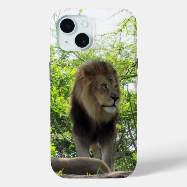 Lion - King of the Dschungel Phone Case (Rückseite)