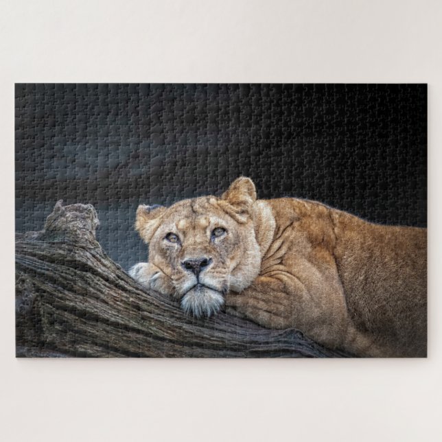 Lion King of the Dschungel Puzzle (Horizontal)