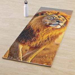 Lion King Savanna Sunset Design Yogamatte