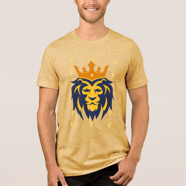 lion king Tri-Blend shirt (Vorderseite)