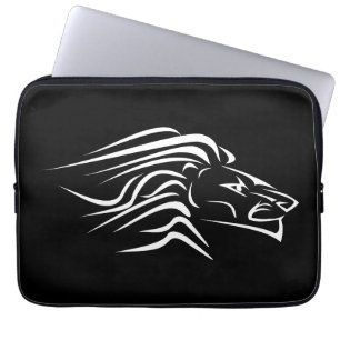 Lion Laptop Sleeve Schwarz - Ihre Farben