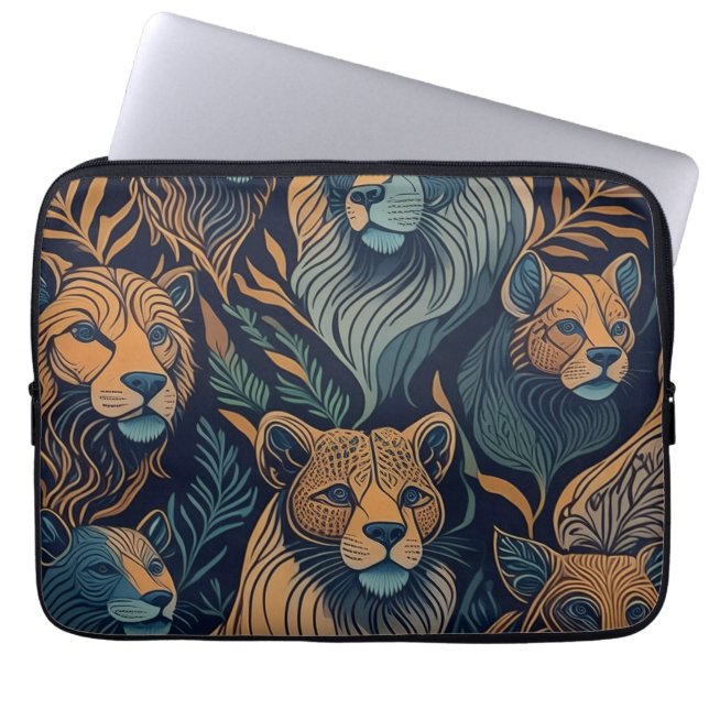 Lion Laptopschutzhülle (Vorderseite)