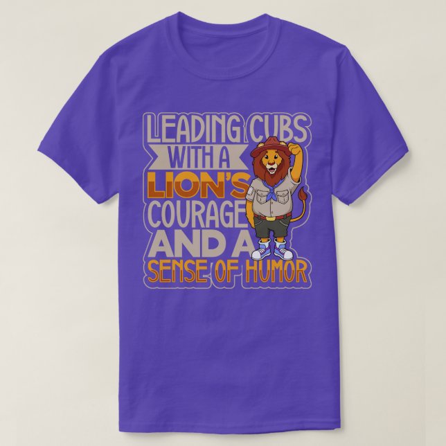 Lion Leaders Scoutmaster T-Shirt (Design vorne)