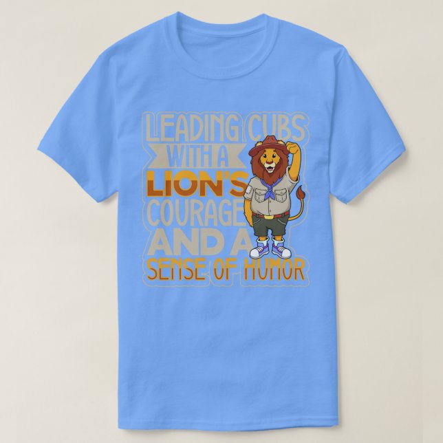 Lion Leaders Scoutmaster T-Shirt (Design vorne)