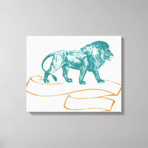 Lion Leinwanddruck