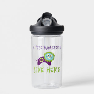 Lion Little Monsters leben hier Kid's Trinkflasche