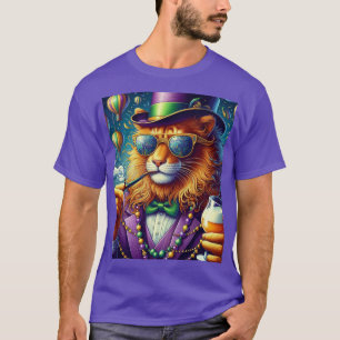Lion/Louisiana Mardi Gras T-Shirt