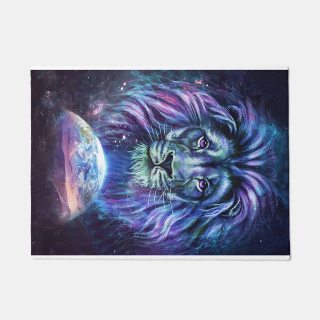 Lion Lovely Lion Fußmatte (Vorderseite)