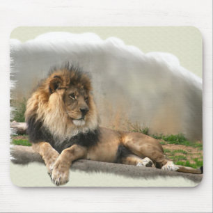 Lion Lovers Kunstgeschenke Mousepad