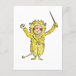 Lion Maestro Postkarte