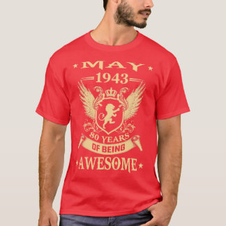 Lion May 1943 Limited Edition 80 Jahre Aw T-Shirt