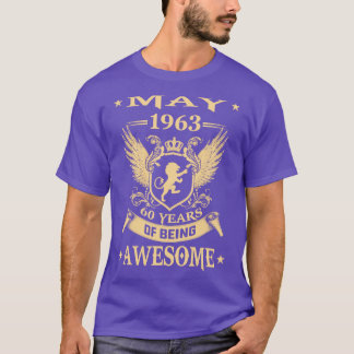 Lion May 1963 Limited Edition 60 Jahre Aw T-Shirt