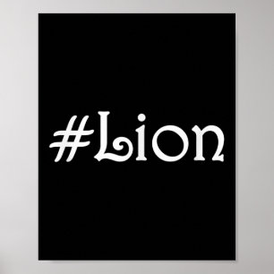 #lion Motivierend Zitat zum Erfolg von Inspiration Poster