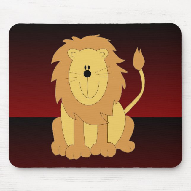 Lion Mouse Pad Mousepad (Vorne)