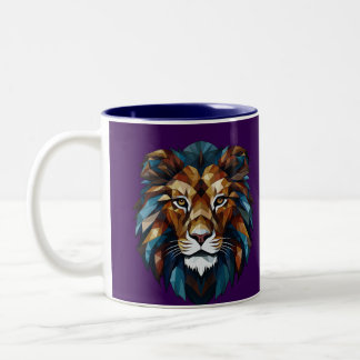 lion mug zweifarbige tasse