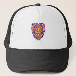 Lion Muzzle, afrikanische Big Cat Truckerkappe