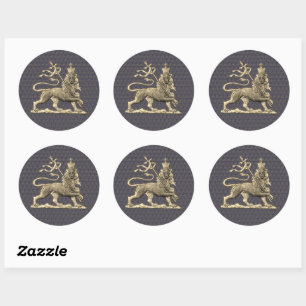 Lion of Judah Aufkleber Rasta Sticker Rastafari