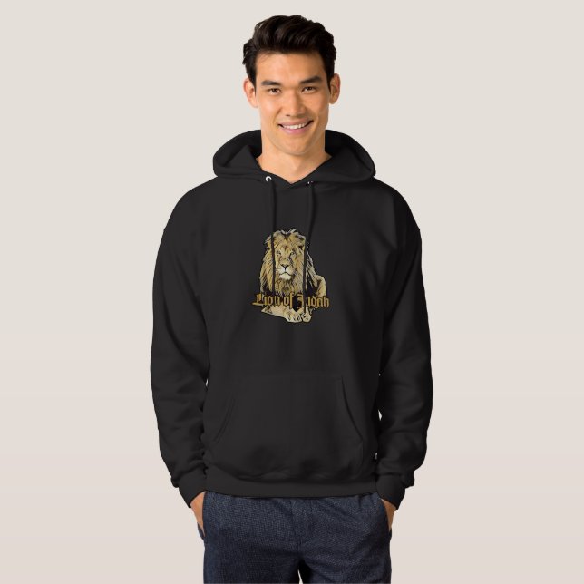 Lion of Judah - Big Lion Hooded - Hoodie (Vorne ganz)